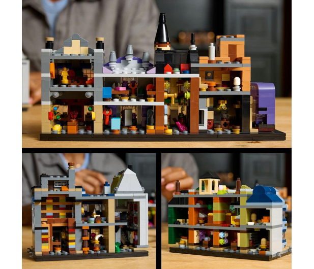 LEGO Harry Potter 76444 Magiczne sklepy na Ulicy Pokątnej - 1284244 - zdjęcie 3